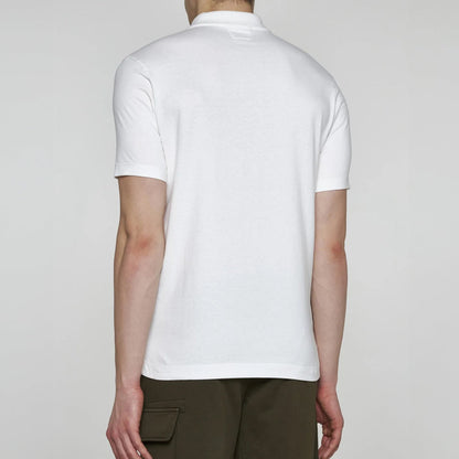Men's 1020 Jersey Polo Shirt Gauze White