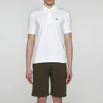 Men's 1020 Jersey Polo Shirt Gauze White