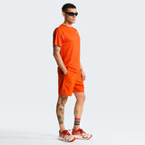 Load image into Gallery viewer, The North Face - Men's 24/7 Pentadome Embossed Reg Short-Sleeve Tee - Lava Red