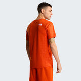 Load image into Gallery viewer, The North Face - Men's 24/7 Pentadome Embossed Reg Short-Sleeve Tee - Lava Red