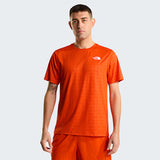 Load image into Gallery viewer, The North Face - Men's 24/7 Pentadome Embossed Reg Short-Sleeve Tee - Lava Red