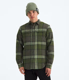 Load image into Gallery viewer, The North Face - Mens Arroyo Flannel Shirt Plaid - New Taupe Green Macro Small Plaid