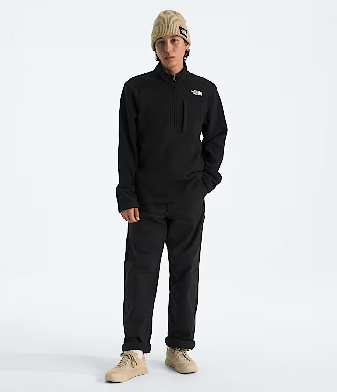 The North Face - Mens Gordon Lyons 1/4 Zip - TNF Black Heather