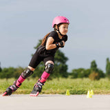 Load image into Gallery viewer, Rollerblade Microblade Black Pink Kids Skates