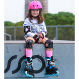 Load image into Gallery viewer, Rollerblade Microblade SL Sky Blue Kids Skates