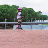 Load image into Gallery viewer, Rollerblade Microblade SL Black Coral Kids Skates