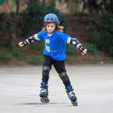 Load image into Gallery viewer, Rollerblade Microblade Blue Kids Skates