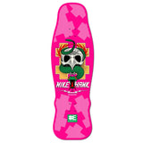 Load image into Gallery viewer, Everybody Skates Skateboard Deck Mike Hawk Big Board Pink 12.4" x 40"