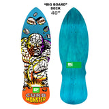 Load image into Gallery viewer, Everybody Skates Skateboard Deck Mike York Curb Monster Big Board 12.25" x 40"