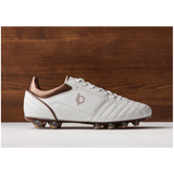 Load image into Gallery viewer, Unozero White Cali Soccer Cleats