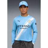 Load image into Gallery viewer, Puma Manchester City Men's Replica Home Long Sleeve Jersey 25/26