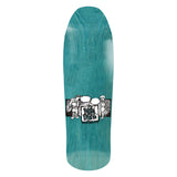 Load image into Gallery viewer, New Deal Skateboard Deck Andy Howell Tricycle Kid Teal 9.63" x 30.75"