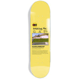 Load image into Gallery viewer, ON Video Skateboard Deck Bridge the Gap 8.25" x 32" Yellow