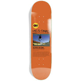 Load image into Gallery viewer, ON Video Skateboard Deck Lost and Found 8.0" x 31.6" Orange