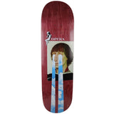 Load image into Gallery viewer, Opera Rider Stock Skateboard Deck Jeff Rasp Drama Maroon 8.625" x 32.2"