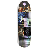 Load image into Gallery viewer, Opera Skateboard Deck Marked Blue/Grey/Black 9.125" x 32.6"