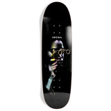 Load image into Gallery viewer, Opera Skateboard Deck Spectator Football Shape Black 9.0" x 31.8"
