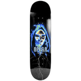 Load image into Gallery viewer, Opera Skateboard Deck Trey Wood Lightning Silver Foil 8.75" x 31.95"
