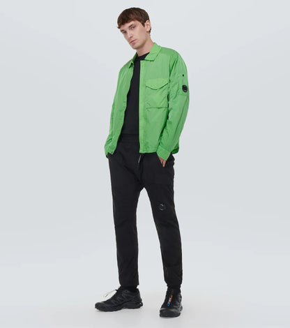 Cp Company Chrome-R Overshirt In 041A Green