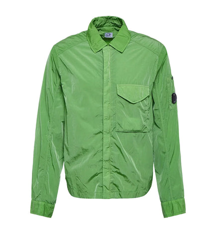 Cp Company Chrome-R Overshirt In 041A Green