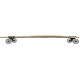 Load image into Gallery viewer, Paradise Longboard 9.5" x 44" Bamboo Tiki Face Drop Through Pintail