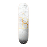 Load image into Gallery viewer, Plan B Skateboard Deck Gustavo White Marble Twin 8.0" x 31.5"