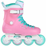 Load image into Gallery viewer, Powerslide Zoom Cotton Candy Pink 80 Skates