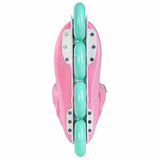 Load image into Gallery viewer, Powerslide Zoom Cotton Candy Pink 80 Skates