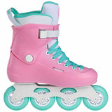 Load image into Gallery viewer, Powerslide Zoom Cotton Candy Pink 80 Skates