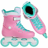Load image into Gallery viewer, Powerslide Zoom Cotton Candy Pink 80 Skates
