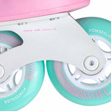 Load image into Gallery viewer, Powerslide Zoom Cotton Candy Pink 80 Skates