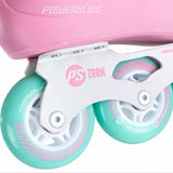 Load image into Gallery viewer, Powerslide Zoom Cotton Candy Pink 80 Skates