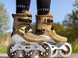 Load image into Gallery viewer, Powerslide Swell Gold 125 - 3D Adapt Skates