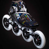 Load image into Gallery viewer, Powerslide Accel Black 110 Racing Skates