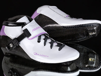 Powerslide Dragon White Boot Only