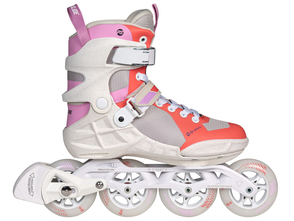 Powerslide Phuzion Argon Peach 90 Women Skates