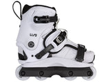 Load image into Gallery viewer, USD Shadow Team White Aggressive Skates