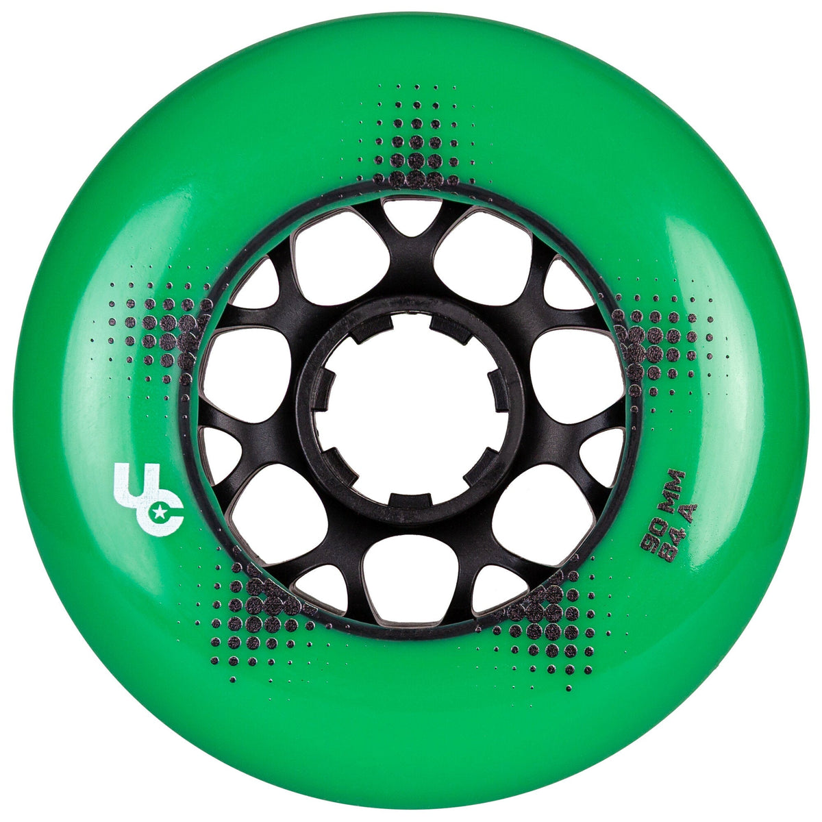 Undercover Team Pro Green 90mm/84A Wheels (Pack of 4)