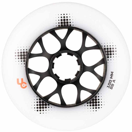 Undercover Team PRO White 100mm/88A Wheels (Pack of 4)