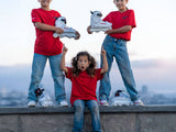Load image into Gallery viewer, USD Glitch Vikings on Skates Kids Aggressive Skates