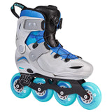 Load image into Gallery viewer, Powerslide Jet Pro PDS Smoky Grey adj. Kids Skates