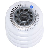 Load image into Gallery viewer, Powerslide Spinner White 90mm/88A Wheels (Pack of 4)