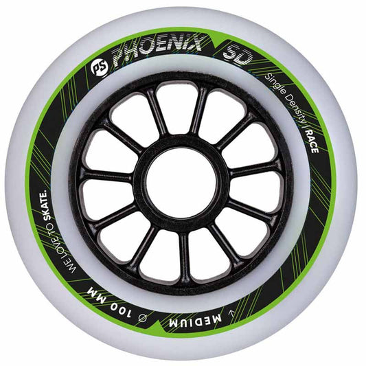 Powerslide Phoenix SD Medium 100mm/84A Wheels (Pack of 8)