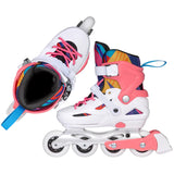 Load image into Gallery viewer, Playlife Flash Pink adj. Kids Skates