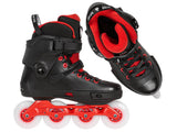 Load image into Gallery viewer, Powerslide Next 80 Black Red Skates