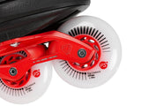 Load image into Gallery viewer, Powerslide Next 80 Black Red Skates