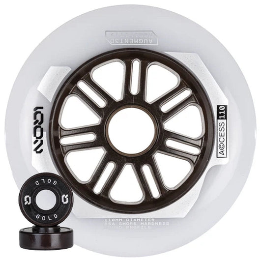 Iqon Access Combo Natural 110mm/85A Wheels (Pack of 3)