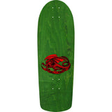 Load image into Gallery viewer, Powell Peralta Skateboard Deck McGill Skull and Snake Green/Gold Foil Old School Reissue