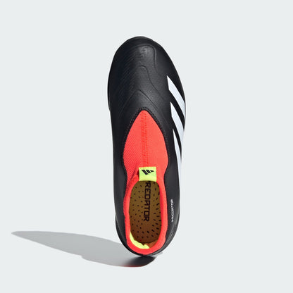 adidas PREDATOR 24 LEAGUE KIDS LACELESS TURF SOCCER SHOES