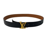 Load image into Gallery viewer, Louis Vuitton Ceinture Belt 75 Black Brown